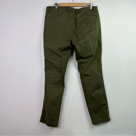 Gap Slim Fit Olive Green Jeans 34 - Picture 2 of 3